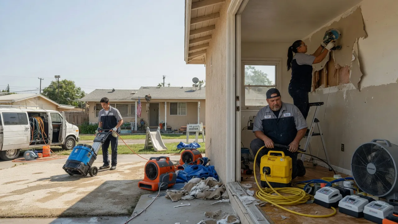 Water Damage Restoration in Flora, IL near me